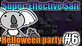 The Battle Cats &ndash; Super Effective Salt｜Halloween Party &ndash; Ghost Panic #6｜F2P &ndash; No Gacha Clear