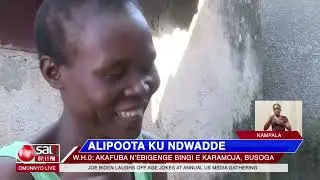 ALIPOOTA YA W.H.O KU NDWADDE - Eraga nti akafuba n'ebigenge bingi e Karamoja