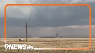 Tornado spotted on Colorado's eastern plains