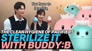 You can sterilize pacifier with buddy:b