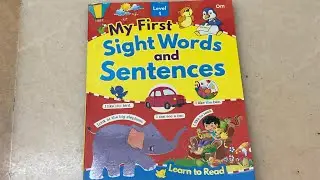 LEVEL-1 BASIC READING BOOK-MY FIRST SIGHT WORDS & SENTENCES (OM BOOKS INTERNATIONAL)