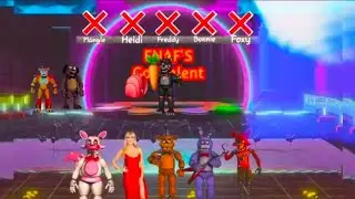 FNAF'S Got Talent Lefty's comedian audition gone wrong. *FUNNY* *A honor of America's Got Talent*