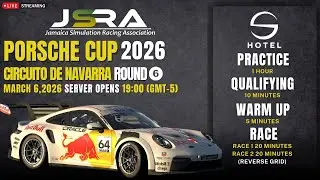 JSRA PORSCHE CUP ROUND 6 | CIRCUITO DE NAVARRA | SPONSORED BY SHOTELS JAMAICA