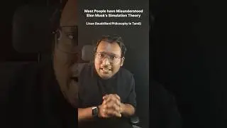 Elon Musk Simulation Theory Tamil | Jean Baudrillard Philosophy | Simulation Hypothesis #tamil