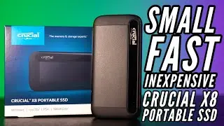 Портативный SSD-накопитель Crucial X8 емкостью 2 ТБ. Компактный, быстрый и недорогой. Почувствуйте себя как TIFL.