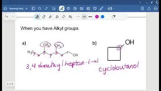 Step by step examples naming Hydrocarbon Derivatives! carboxylic acids, esters, alcohols and halides