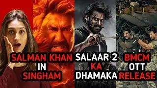 PRABHAS SALAAR 2 BIG UPDATE| GOAT LIFE & BMCM OTT DATE| ARANMANAI Trailer| HRITHIK WAR 2 vs SINGHAM