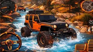 4x4 Offroad Jeep Driving Simulator 3D - Drive SUV 4x4 jeep Offroad Game - Android GamePlay
