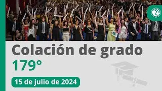 COLACIÓN DE GRADO 179° - UNLaM - 15 de julio de 2024