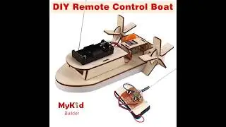 RC Boat Assembly Tutorial | Remote control Boat | Anna2u MyKid | Science Experiment Kit