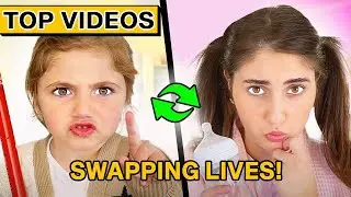 LIFE SWAP Challenges That Were BAD IDEAS!!! | The Anazala Family