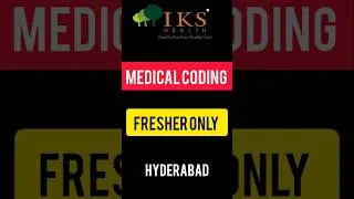 MEDICAL CODING JOBS FOR FRESHERS #medicalcodingjobs #freshersjob #hyd #medicaljobshub #shortvideo