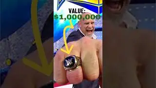 Сколько стоит кольцо Зала славы WWE?😳