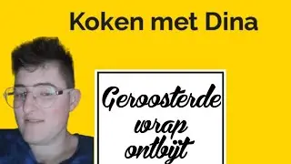 Geroosterde wrap ontbijt|Koken met Dina