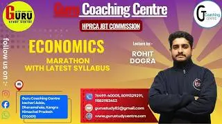 🎯HPRCA JBT Economics Marathon | Indian Economics Full Revision + Important Questions 🔥