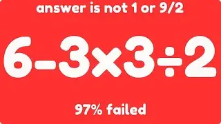 Most people give the wrong answer | But genius people can solve within 5 seconds.