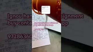 ignou handwritten assignment buy #best#assignmentsubmit#ignou#gullybaba#ravipublication#goodgrade#