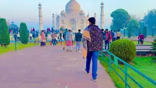 Taj Mahal Vlog 😍 || #tajmahal #agra #vlog #explore 