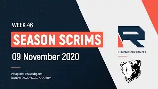 [RU] PUBG Mobile - Season Scrims. Week 46. 09/11/20. Caster - DeVERIN
