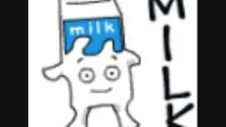 Dancing milk carton.