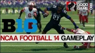 NCAA Football 14: Big 10 Gameplay [HD]