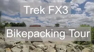 Trek FX3 Bike Packing Tour on Raccoon River Valley Trail