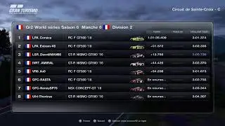 GR2 World Séries By GFC - Saison 6 /Manche Finale - Division 2 /Sainte-Croix #Granturismo7