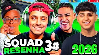 PARTE 3 - 1° SQUAD DA RESENHA DE 2026 - BOCA DE 09 IRIA PARA O BBB? FT. NOBRU, CORINGA E RACHA!