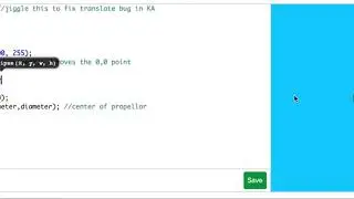 Make a propellor animation in Khan Academy