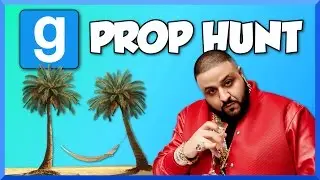 Gmod Prop Hunt Funny Moments - Strip Club and DJ Khaled's Paradise (Garry's Mod Funtage & Fails)