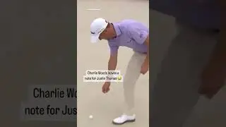 Charlie Woods vs Justin Thomas #golfer