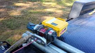 Wireless Remote Controlled Battery Powered Winch Video 2