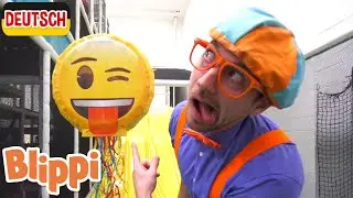 Blippi Deutsch - Blippi besucht einen Hallenspielplatz Leben Lieben Spielen | Videos für Kinder