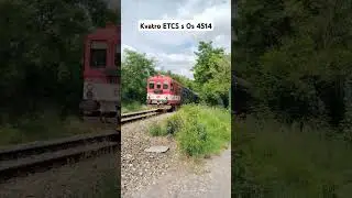 Jedin&yacute; stroj 842 s ETCS v ČR. #842 #česk&eacute;dr&aacute;hy #train