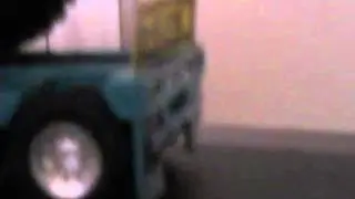 custom 1/87 tonkin kenworth w900 with custom cat 627 scraper