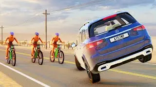 Dangerous Driving and Car Crashes #1 - BeamNG drive
