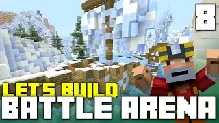 Battle Mode Arena Let's Build!! (Part 8 - Minecraft Xbox One)