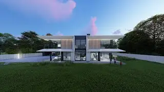 Hi-tech modern house 198+19+54