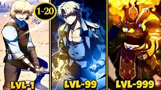 (1-20)He is killed on Earth and reincarnated into a fantasy world with cheat skills | #manhwarecap