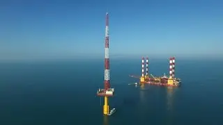 宏華營造-台電海氣象觀測塔