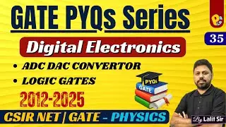 GATE Physics PYQs 2012&ndash;2025 | Electronics | POTENTIALG | Lalit Sir