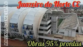 CONCLUSÃO DAS OBRAS DA ARENA: ARENA ROMEIRÃO FICANDO PRONTA!