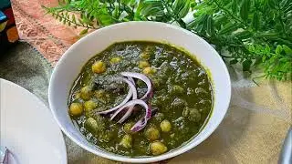 Simple palak chole recipe | easy recipe for winter | quick dinner ideas 