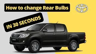 How To Change Rear Lights in Toyota Hilux Vigo 7th Gen 2004-2015 in 30 Seconds