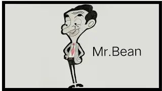 Mr.Bean drawing for kids