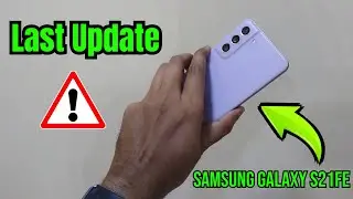 Samsung Galaxy S21 FE &mdash; последнее обновление &mdash; решение проблемы с полосами на экране