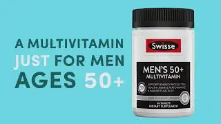 Swisse Men's Multivitamins 50+: Teaser