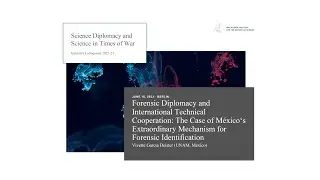 MPIWG Institute's Colloquium: Forensic Diplomacy and International Technical Cooperation