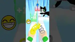 Toy Spring level - 147 Rainbow Spring Run #games #funny #shortsfeed #ytshort