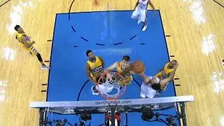 Jerami Grant and Alex Abrines Unite for Big Block | 01.07.17